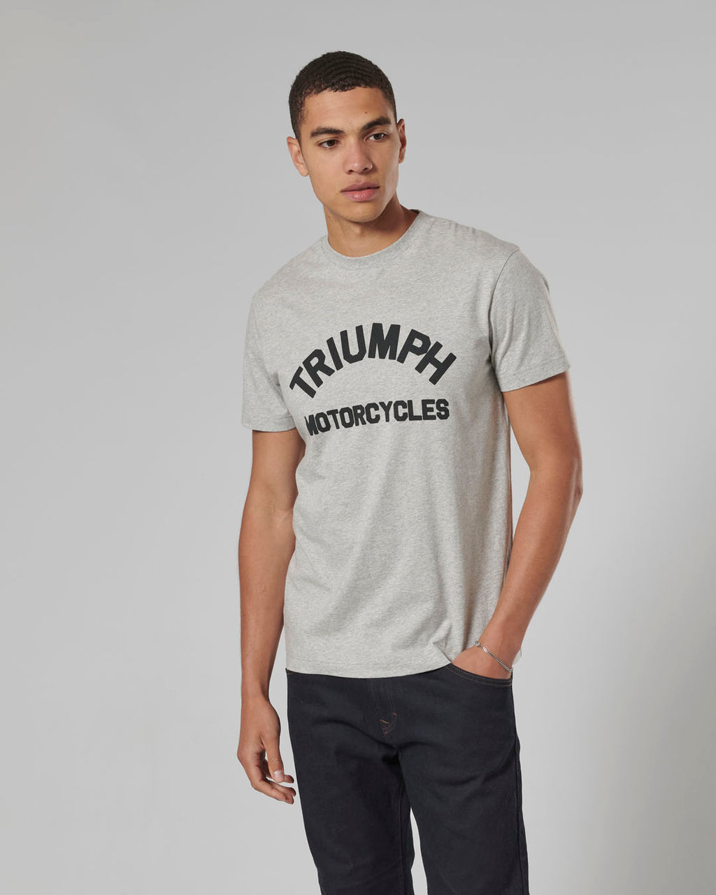 Remera Bamburgh Grey Tee